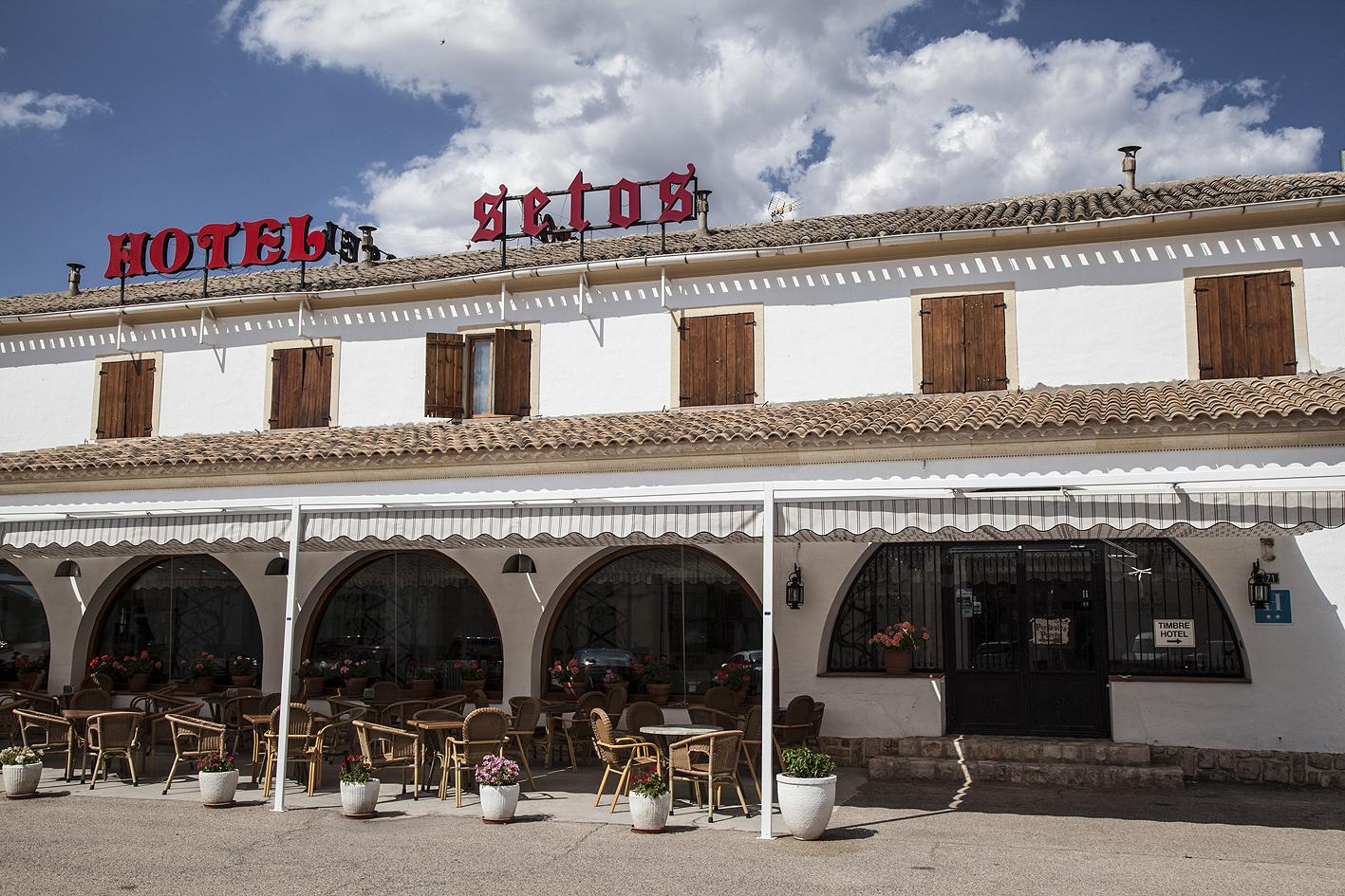 Hotel Restaurante Setos Motilla Del Palancar Esterno foto